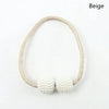 Image of 2PCS New curtain buckle, curtain strap, pearl buckle design, no drilling installation, curtain tie rope