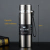 Image of 1L Thermal Water Bottle Keep Cold and Hot Water Bottle Thermos for Water Tea Coffee Vacuum Flasks Stainless Steel Thermos Bottle