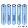 Image of 1/5PCS Perfume Atomizer Portable Liquid Cosmetics Containers Traveling Mini Alcochol Perfume Refillable Bottles Empty Spray Bott