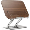 Image of Reading Stand Adjustable Desktop Book Stand for Reading Tablet Books Holder Cookbook Bracket Desk School Office Furniture