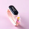 Image of Fashion Mickey Children Watches For Girls Electronic Bracelet Sports Touch LED Spiderman Doll Kids Watch Women Waterproof Clock
