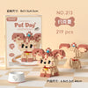 Image of Cat Animal Brick Toy for Children Girls 8 To 10 Years Old Birthday Gift Construction Block Set Mini Building Blocks Educational
