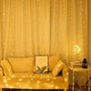 Image of 3x3m Curtain Garland on The Window USB Power Fairy Lights Festoon with Remote New Year Garland Led Lights Christmas Decor