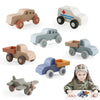 Image of 1Pcs Food Grade Baby Silicone Teether Toy Cartoon Car Nursing Teething Ring BPA Free Newborn Health Molar Chewing Accessorie Toy