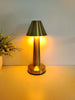 Image of Rechargeable Led Table Lamp Retro Night Light Desk Bar Coffee Dining Room Home Decor Wireless 3 Colors Dimmable Touch Switch