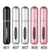 Image of 1/5PCS Perfume Atomizer Portable Liquid Cosmetics Containers Traveling Mini Alcochol Perfume Refillable Bottles Empty Spray Bott