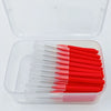 Image of 60Pcs 0.6-1.5mm Interdental Brushes Health Care Tooth Push-Pull Escova Removes Food And Plaque Better Teeth Oral Hygiene Tool