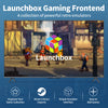 Image of Launchbox 500G Portable Game Hard Drive Hyper Base Lbox Gaming HDD with 3700 PC/3D Game for PS4/PS3/PS2/Wii/WiiU/Switch/Gamecube