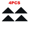 Image of 4/12/24PCS Reusable Rug Gripper Tape Double Sided Adhesive Non-Slip Rug Pad Tape Stickers Washable Area Rug Pad Carpet Tape