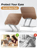 Image of Reading Stand Adjustable Desktop Book Stand for Reading Tablet Books Holder Cookbook Bracket Desk School Office Furniture
