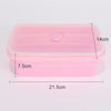 Image of Collapsible Food Storage Containers Silicone Lunch Box with Lid Food Bowls Kitchen Stackable Lunch Box for Pantry Freezer Safe