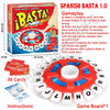 Image of Newest Basta 2.0 1.0 Spanish Word Game Crazy Alphabet Game Quick Thinking Letter Pressing Turntable Toy Family Board Games Gifts
