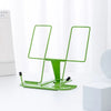 Image of Portable Book Holder Adjustable Reading Rest Recipe Cookbook Stand Cell Phone Stand for Cookbook Textbook Tablet Holder