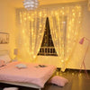 Image of 3x3m Curtain Garland on The Window USB Power Fairy Lights Festoon with Remote New Year Garland Led Lights Christmas Decor