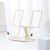Image of Portable Book Holder Adjustable Reading Rest Recipe Cookbook Stand Cell Phone Stand for Cookbook Textbook Tablet Holder