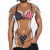 Image of Novel sexy funny 3D men's T-shirt funny graphic short sleeve Cosplay oversized T-shirt Tps clothing