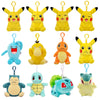 Image of Clearance_Original Pokemon Plush Keychain Cartoon Toys Pikachu Charmander Psyduck Squirtle Snorlax Wobbuffet Doll Kids Kawai Toy