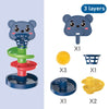 Image of Montessori Toys Baby 0 12 24 36 Months Track Rolling Ball Push Pop Sliding Ball Early Education Toys For Kids Children Sensory