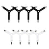 Image of 4 Pcs Triangle Bed Sheet Holders Fitted Sheet Clips Adjustable Sheet Suspenders Mattress Gripper Clips for Bed Mattress Cover