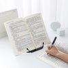Image of Portable Book Holder Adjustable Reading Rest Recipe Cookbook Stand Cell Phone Stand for Cookbook Textbook Tablet Holder
