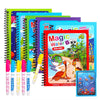 Image of Children Early Education Toys Magical Book with Pen Water Drawing Montessori Toys Gift Reusable Coloring Book Magic Drawing Book