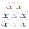 Image of Adjustable Desk Book Stand Cookbook Holder Portable Bookrest Non-slip Page Clips for Thick Book Cookbook Textbook Recipe