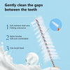 Image of 30/60Pcs 0.6-1.2mm Interdental Brushes Health Care Teeth Push-Pull Brush Removes Food Plaque Whitening Cleaner Oral Hygiene Tool
