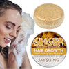 Image of Ginger Shampoo Soap Organic Handmade Cold Processed Soap Anti-Itching Cleansing Oil Control Bar Promotes Hair Growth Hair Care