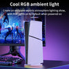 Image of Aolion RGB Vertical Stand For PS5 Slim Game Console Anti-Slip Stable LED Cooling Base Stand For PS5 Pro Host Gaming Accessories