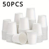 Image of Disposable Small Paper Cups Supermarket Tasting Party Snack Packaging Office Coffee Drinks Candies Hotel Mini Mouthwash Cup