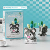 Image of Cat Animal Brick Toy for Children Girls 8 To 10 Years Old Birthday Gift Construction Block Set Mini Building Blocks Educational