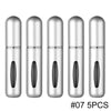 Image of 1/5PCS Perfume Atomizer Portable Liquid Cosmetics Containers Traveling Mini Alcochol Perfume Refillable Bottles Empty Spray Bott
