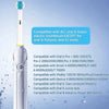 Image of 16Pcs Toothbrush Head Compatible with Oral B Braun Electric Toothbrush, Precision Replacement Brush Heads for Pro Smart Genius