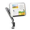 Image of Book Stand for Reading, Adjustable Holder with Pad/books, Foldable Desktop Riser for Cookbook,Sheet Music,Laptop Book Holder