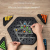 Image of Chain Triangle Chess Splendor Duel Board Game Strategy Game for Kids and Adults Fun Family Game Logic Chess Track Tables Game
