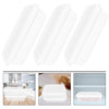 Image of 3 Pcs Vegetable Crisper Containers for Food Kitchen with Lid Fridge Storage Produce Saver Fresh