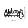 Image of Key Holder Wall, Metal Key Holder Iron Art Wall Mounted Adhesive Hanger Organizer Hat Towel Rack Key Hanger,Towel Rack