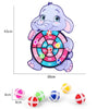 Image of Montessori Dart Board Target Sports Game Toys For Children 4 To 6 Years Old Outdoor Toy Child Indoor Girls Sticky Ball Boys Gift