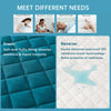 Image of 1pc 3D Air Fabric Thick Mattress Cover, 100% Waterproof Mattress Protector, Soft and Breathable Fitted Bed Sheet (No Pillowcase)