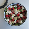 Image of Empty Charcuterie Chocolate Covered Strawberry Sweet Gift Packaging Round Box With Divider