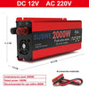 Image of Pure Sine Wave Inverter Solar Inverter Portable Power banks Converter DC 12v To AC 110V 220V Peak Power 1000W  2000W 2200w 3000W