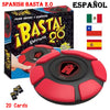 Image of Newest Basta 2.0 1.0 Spanish Word Game Crazy Alphabet Game Quick Thinking Letter Pressing Turntable Toy Family Board Games Gifts