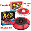 Image of Newest Basta 2.0 1.0 Spanish Word Game Crazy Alphabet Game Quick Thinking Letter Pressing Turntable Toy Family Board Games Gifts