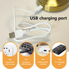Image of LED Table Light Metal Touch Desktop Decorative Lamp Rechargeable Night Lights For Bar Coffee Table Restaurant Decoration Light