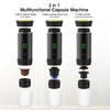 Image of 3-in-1 Portable Capsule Coffee Maker, Wireless Heating Electric Espresso Coffee Maker for Car Home, Travel Camping Coffee Maker