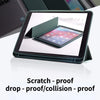 Image of For iPad case PU Leather Tri-fold ebook Case For iPad mini/7/8/9- 7.9/8.3/9.7/10.2/10.9/11 inch Case Tablets Sleeve  Stand Cover