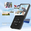 Image of Portable MP3 Player 1.8 Inch Walkmen Type-C Bluetooth 5.4 Compatible E-Books Recording Sports MP4 FM Radio Music Player