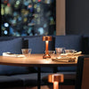 Image of Retro Table Lamp Metal Touch Decor for Bar Coffee Table Restaurant Decoration Light Desk LED Rechargeable Night Lights Bedroom