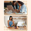Image of Reading Stand Adjustable Desktop Book Stand for Reading Tablet Books Holder Cookbook Bracket Desk School Office Furniture