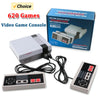 Image of Mini TV Handheld Family Recreation Video Game Console AV Output Retro Built-in 620 Classic Games Dual Gamepad Gaming Player